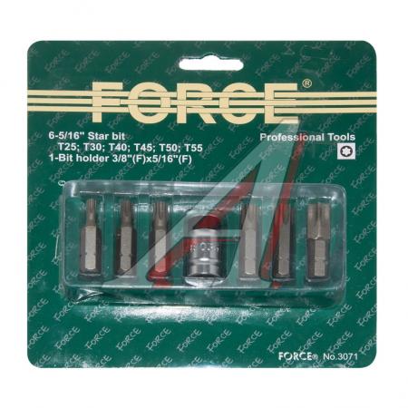   3/8 TORX T25-55     7  FORCE 3071