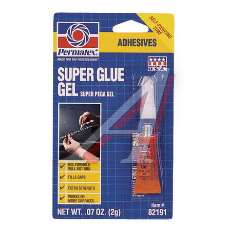 -   2 Super Glue Gel PERMATEX PR-82191 Permatex