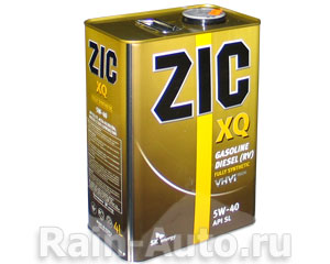   ZIC XQ . 5W40 SN (4) 25470 ZIC