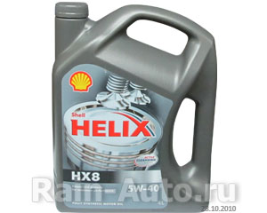   SHELL HELIX HX8 . 5W40, SN / CF, ACEA A3 / B3 / B4 (4 ) 600027167 Shell