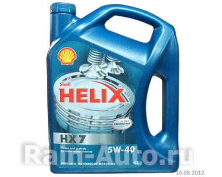  Shell  5W40 HX 7 4 () 550021779 Shell