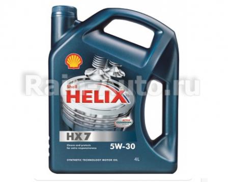   SHELL HELIX HX7  / . 5W30, SN / CF, A3 / B3 / B4 (4 ) 550038207 Shell