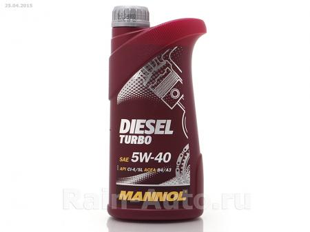   Mannol Diesel Turbo . 5W40, SL / CG-4, ACEA A3 / B4 (1 ) DT10110 Mannol