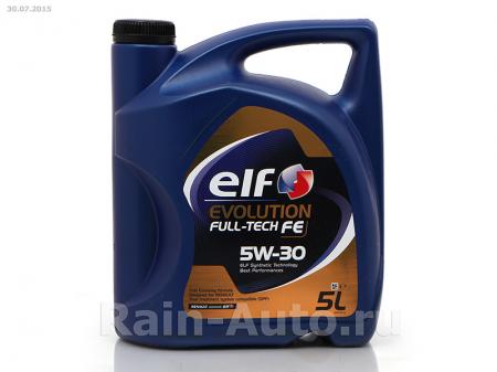 ELF 5W30 5L   EVOLUTION FULL-TECH FE ACEA:4,  3:RENAULT Diesel RN 0720 194908 ELF TOTAL