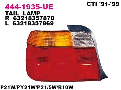    (-ƨ) BMW: E36 91-99 444-1935L-UE