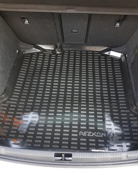 Коврик в багажник полиэтилен VW Polo лифтбек (2020-) без карманов