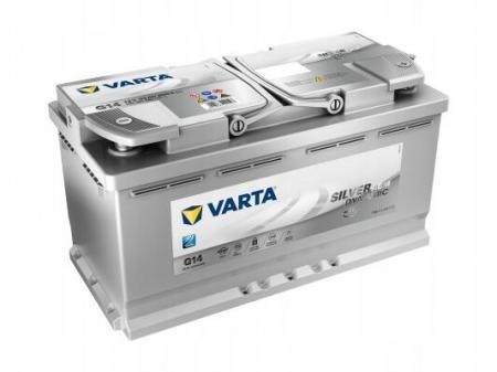  VARTA Silver Dynamic AGM G14 6-95 (..) 850 Jonson Control 595901085D852 VARTA