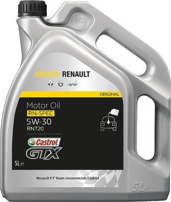   RENAULT - CASTROL GTX RN-SPEC RN 720 5W30 5  7711 943 687