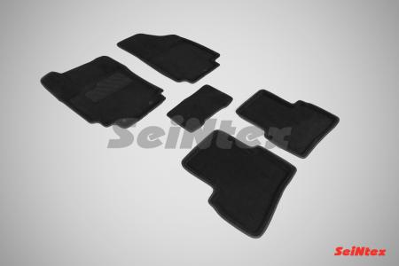 Комплект ковриков 3D HYUNDAI CRETA черные (компл)