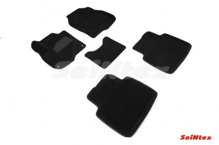 Комплект ковриков 3D HONDA CRV V черные (компл)