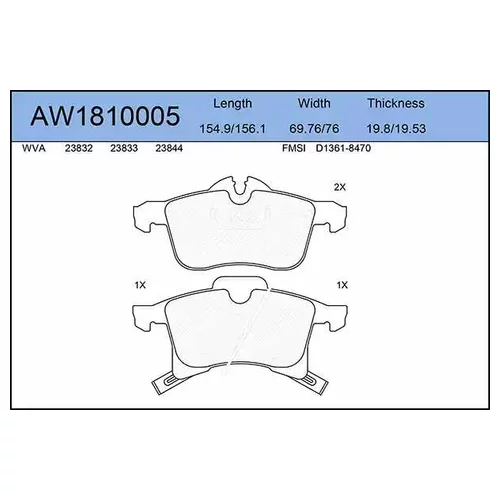    AW1810005 AYWIPARTS