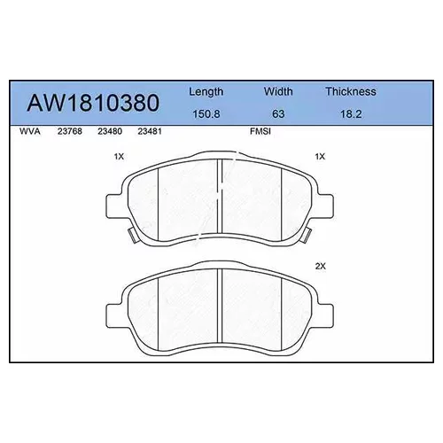    AW1810380 AYWIPARTS