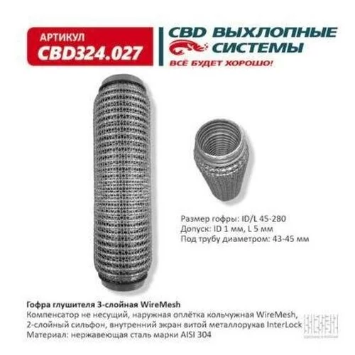   3- WIRE MESH 45-280 CBD324027