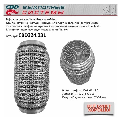   3- WIRE MESH 64-150 CBD324031