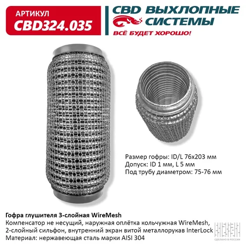   3- WIREMESH 76-203 CBD324035