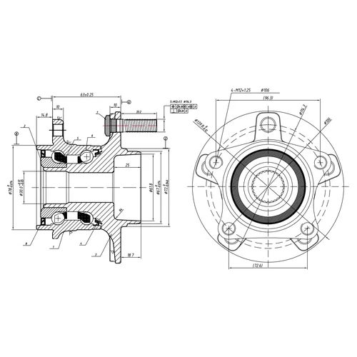     L=R MAZDA CX-7 GANZ GIM03030 GIM03030