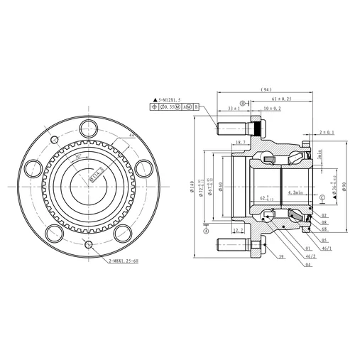     L=R MAZDA 6 02-08 GANZ GIM03045 GIM03045