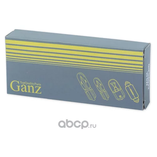  12V T4W 4W BA9S GANZ 1 . BOX GIP06042 GIP06042