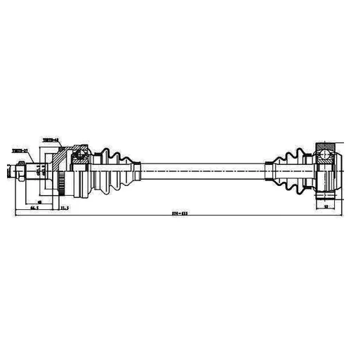  ABS  / BMW 3 -94 205004