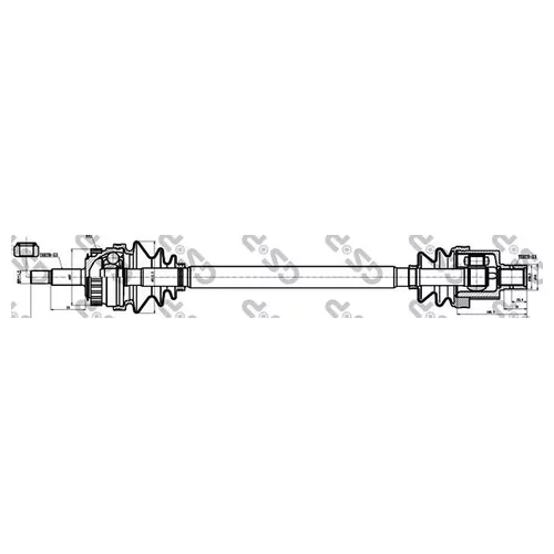    RENAULT LAGUNA I 1.8-2.0 95-01 . +ABS 250134