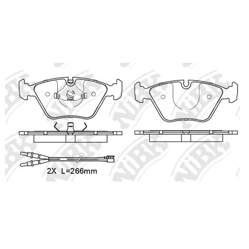   BMW E46 99-05/E83 04-  (+2 ) PN0012W