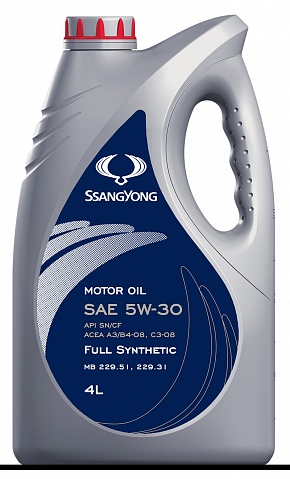   SSANGYONG MOTOR OIL SAE 5W-30 (4 ) LLK05W30004 SsngYong
