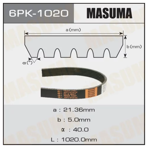    MASUMA 6PK-1020 6PK-1020