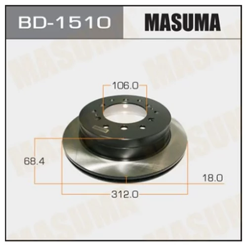   MASUMA REAR LAND CRUISER/ KDJ90L, BD-1510 BD1510