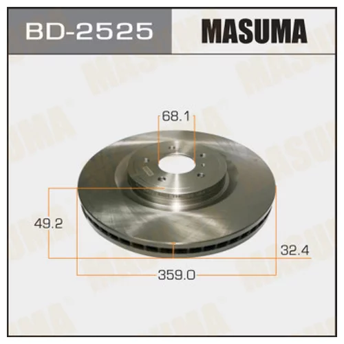   MASUMA FRONT INFINITI M37/56 FX35/50 BD2525