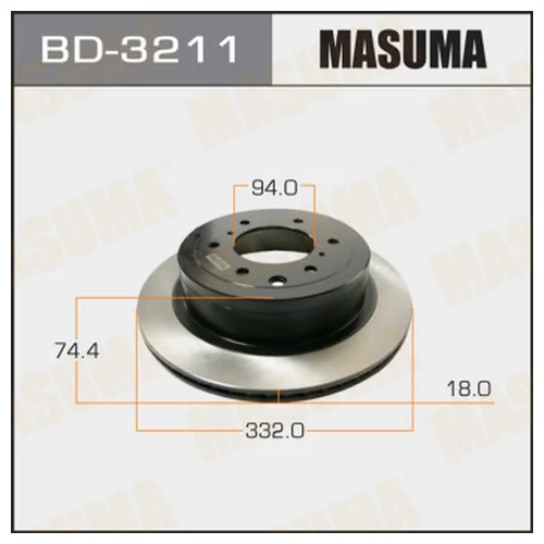   MASUMA REAR PAJERO/ V97W, BD-3211 BD3211