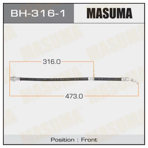   MASUMA T-  /FRONT/  COROLLA #E10#, #E110, 111 RH BH-316-1