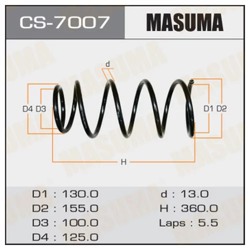    Masuma  rear FORESTER / SG5 CS7007 MASUMA