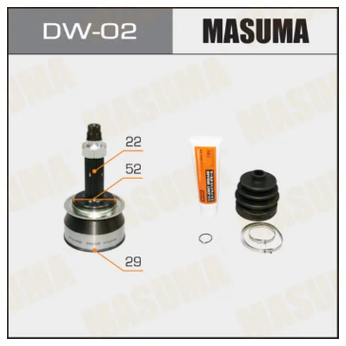  Masuma  29x52x22 (1/6) DW-02 MASUMA
