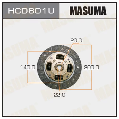   MASUMA  2001402022 HCD801U