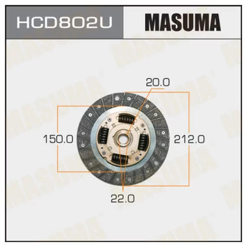    MASUMA  2121502022 HCD802U