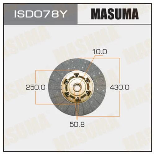    MASUMA  4302501050.8  (1/2) ISD078Y