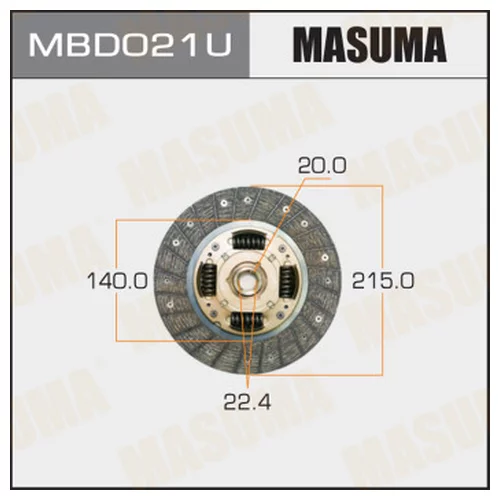    Masuma  2151402022.4  (1/10) MBD021U MASUMA