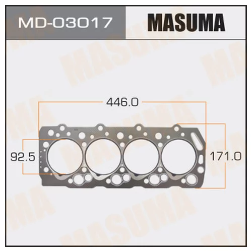  . Masuma  4D55, 4D56  (1/10) MD-03017 MASUMA