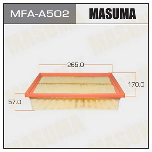     Masuma  (1/20)  FORD/ FOCUS/ V1600    05-07 MFAA502 MASUMA