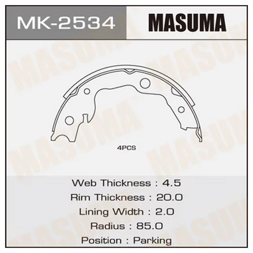   MASUMA  [- 4] RAV4/ ACA31W (1/12), MK-2534 MK2534
