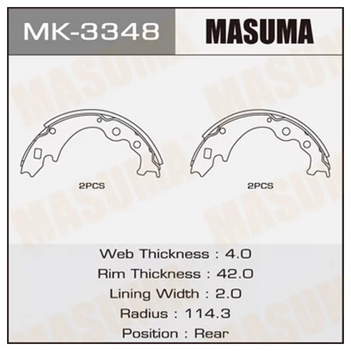    MASUMA   R-3530  (1/8) MK-3348