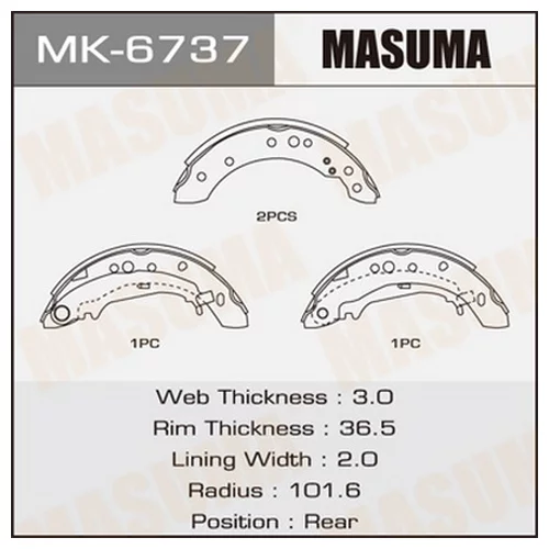    MASUMA COLT/ Z31A, Z32A MK6737