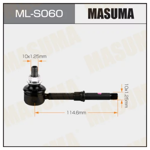  MASUMA    12X1.25,   - 4 +-,  MLS060