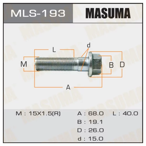    MASUMA   TOYOTA MLS-193