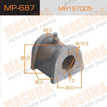   MASUMA  /FRONT/ LANCER/MIRAGE CJ4A, CK4A    -2. MP-687