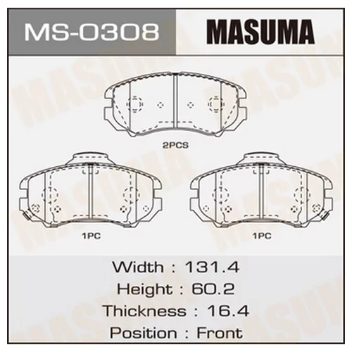    MASUMA  KIA/SPORTAGE/V2000, V2700 FRONT   (1/12) MS0308