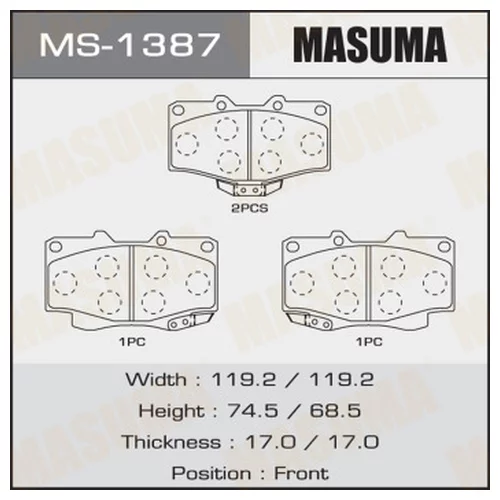     MASUMA  AN-458K   (1/12) MS-1387