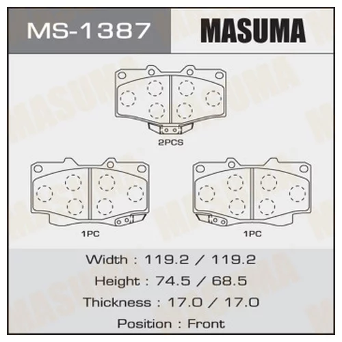    MASUMA  AN-458K   (1/12) MS-1387