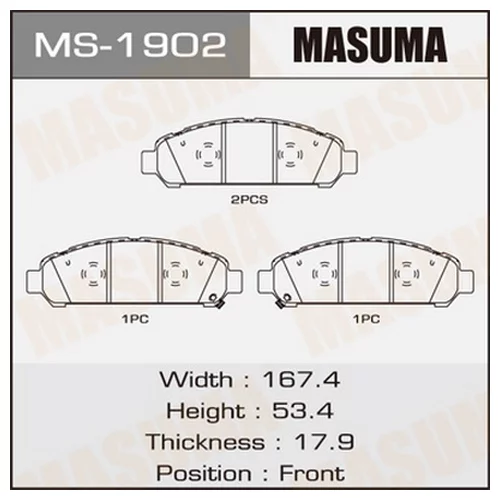    MASUMA  VENZA/ AGV1#, GGV1#) FRONT   (1/10) MS1902