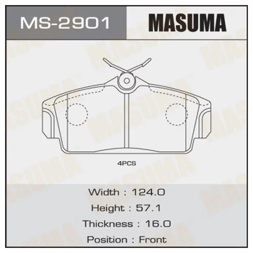   MASUMA PRIMERA/ P11 FRONT (1/12), MS-2901 MS2901